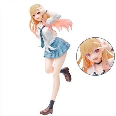 My Dress up Darling MARIN KITAKAWA Uniform Anime Figur Spielzeug 18 cm PVC Modell Coll