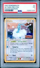 PSA 1 2007 Pokemon EX Power Keepers Altaria STAMPED Reverse Holo Foil 2/108