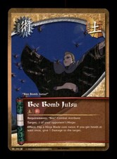 Bee Bomb Jutsu 293 Naruto Shonen Jump Trading Card TCG CCG