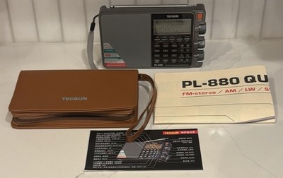 Tecsun PL880 Portable Digital PLL Dual Conversion World Band Shortwave Receiver