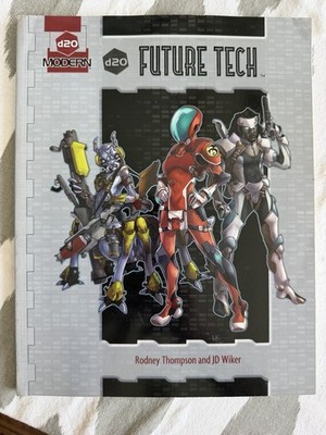 d20 Future Tech RPG Supplement First Printing 2006 Wizards of the Coast d20 Mode