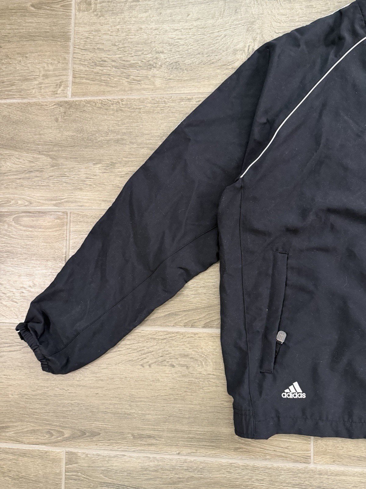 Adidas Climashell Performance Full Zip Windbreake… - image 3
