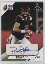 2021 Leaf Pro Set College Drew Plitt #PS-DP1 Auto 1p1