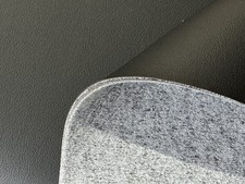 Auto  VW Kunstleder Meterware Schwarz mit 2mm Schaumstoff+Gewebe kaschiert Nr32