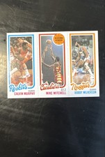 1980-81 Topps - Calvin Murphy, Mike Mitchell, Bob Wilkerson #80-51-108 (RC)