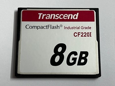 Transcend TS8GCF220I 8GB Industrial Grade CompactFlash CF Card 220X CF220I SLC