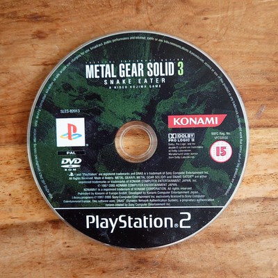 Metal Gear Solid 3: Snake Eater Sony PlayStation 2, Black Label, 2005, nur Disc