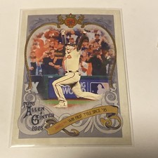 Freddie Freema 2025 TOPPS ALLEN AND GINTER Braves Win The World Series  #SV-5