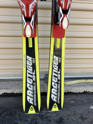 VOLKL Racetiger Speedwall World Cup SL Skis, 165cm + Marker Comp