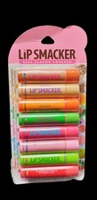 Lip Smacker Party Lip Balm Strawberry, Kiwi, Watermelon, Mango, Vanilla 8-Pack 