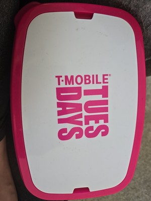 T-Mobile Tuesdays Lunch Box Container + Fork & Knife 