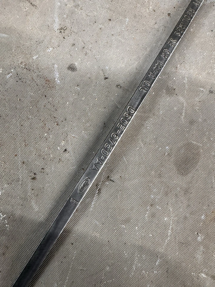 Varilla de medición de aceite de motor Ford Mustang Monarch Torino Cougar 1976-1979 351 W F100 302 Foto 3 de 4