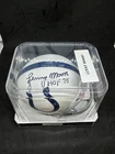 Lenny Moore Signed Colts Mini Helmet #24 HOF 75 – Autographed Jsa COA