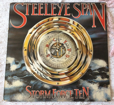 STEELEYE SPAN STORM FORCE TEN 1st PRESS 1977 UK VINYL LP + INSERT. Free UK P&P