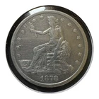 1878-S US $1 Trade Dollar Silver Coin Highly Collectible