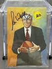 Ron Wolf Goal Line Autograph Blue Ink JSA CG22895
