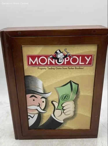 Vintage Parker Brothers Monopoly Game Collection Bookshelf Edition Board Game