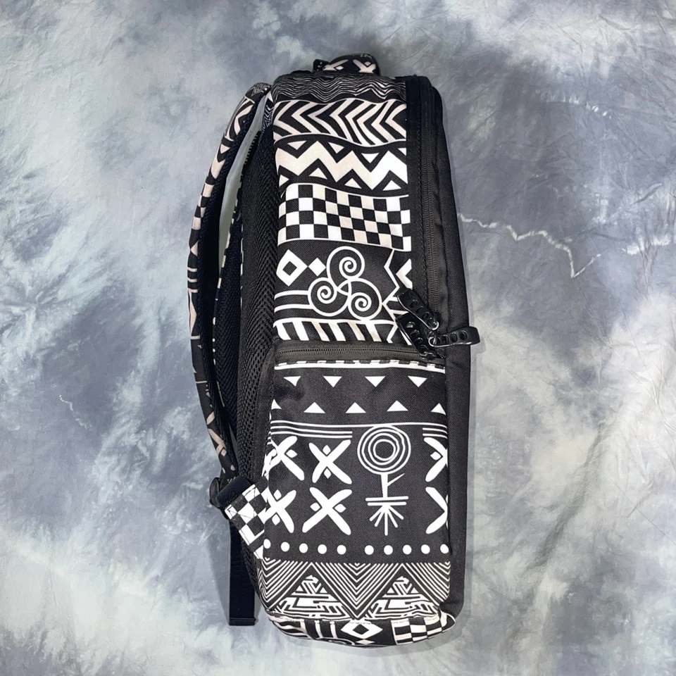 Because Of Then We Can Backpack Adjustable Straps Black & White Padded - Image 2 of 4