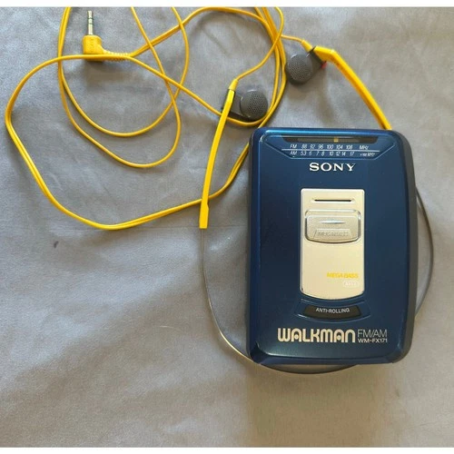 Vintage Sony Walkman WM-FX171 Portable AM/FM Cassette Player