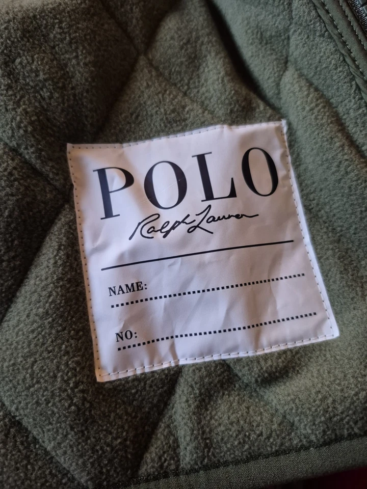 Polo Ralph Lauren Chaleco Acolchado Niños L Verde  Foto 4 de 4