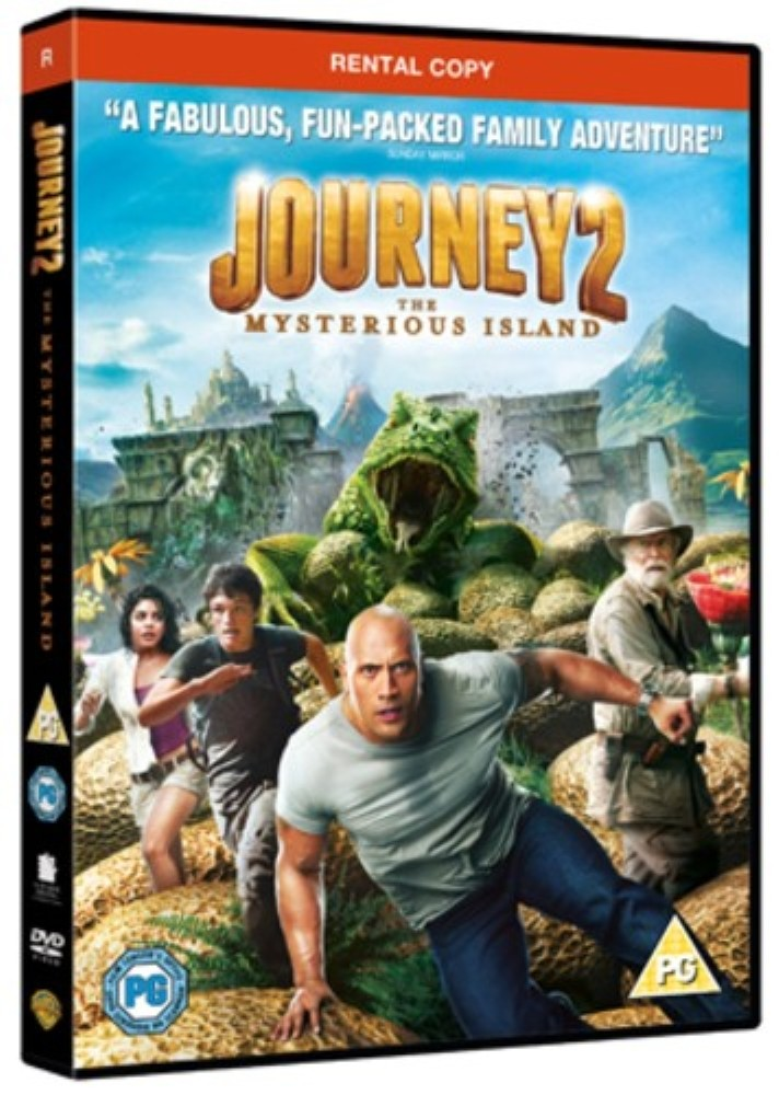 Journey 2 The Mysterious Island DVD FREE SHIPPING