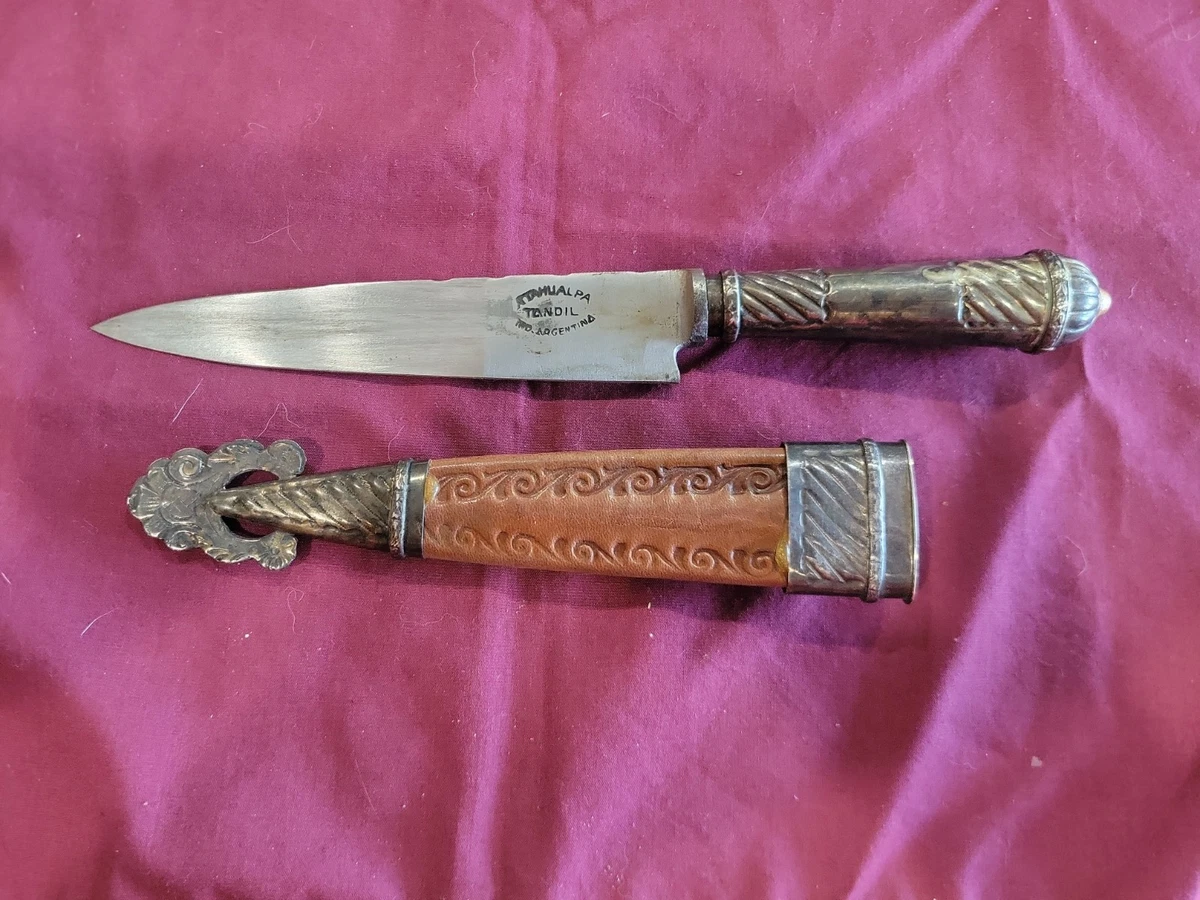 Gaucho Knife In Collectible Vintage Custom & Handmade Fixed Blade