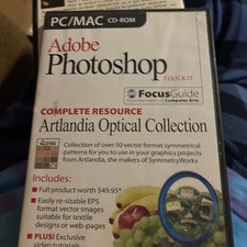 Adobe Photoshop Toolkit Complete Resource - artlandia optical collections cd rom