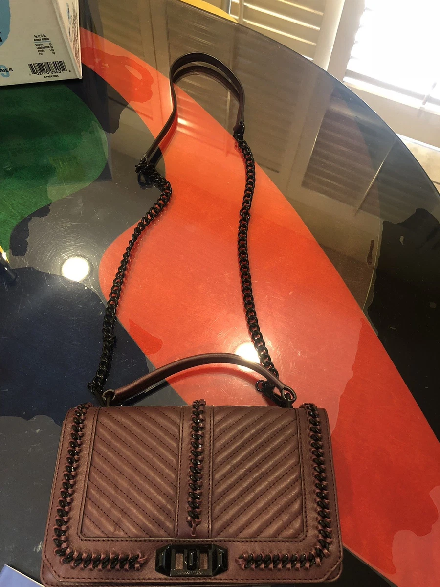 Love top handle online cross body satchel