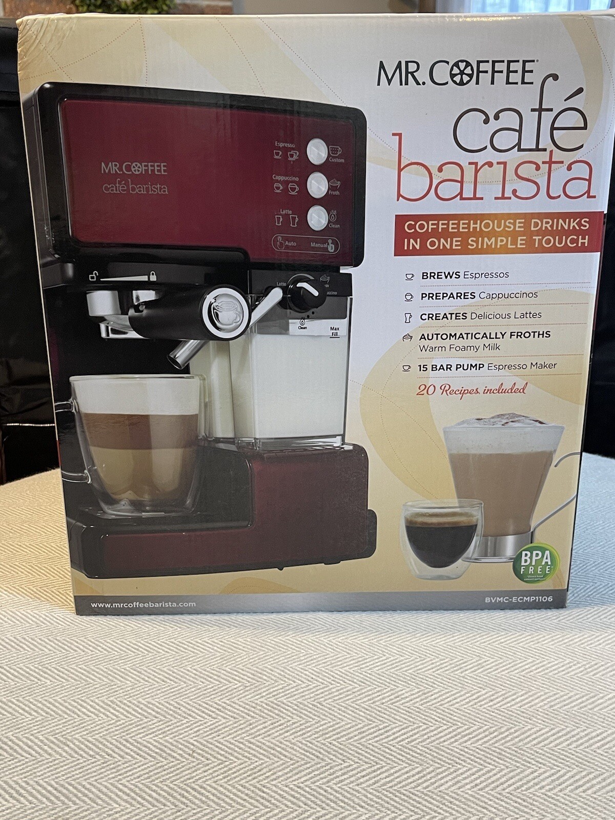 Barista Espresso and Cappuccino Maker 