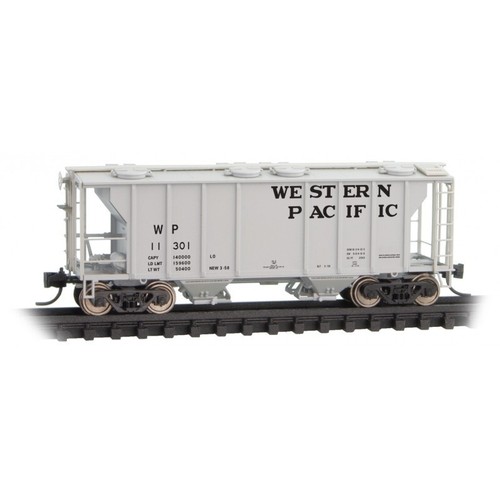 MICRO TRENES N 095 00 021 N WESTERN PACIFIC TOLVA CUBIERTA NUEVA 2 BAHÍAS # 11301 | Zustand: New