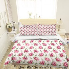 3D Floral Art Pattern Quilt Cover Set Duvet Cover Bedding Pillowcases