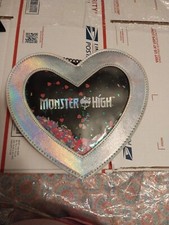 Monster High Heart Crossbody Bag Purse Spirit Halloween Goth NWT