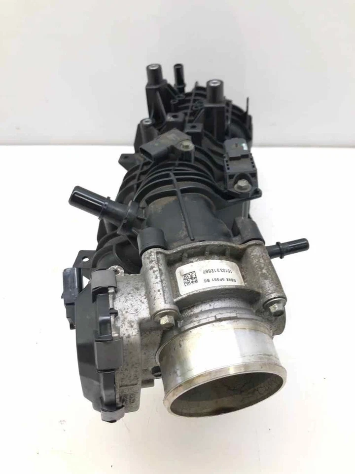 Ford F150 2015-2017 2,7 colector de admisión de aire cargado con carrocería de acelerador OEM 122 k Foto 3 de 4