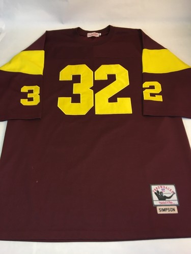 Ness OJ Simpson USC Trojans #32 Jersey 