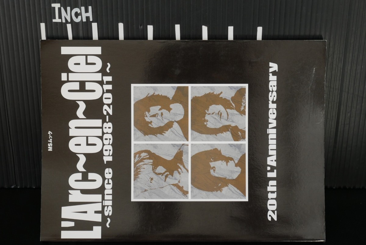 L'Arc～en～Ciel 会報 Ciel Vol.1〜Vol.6 L'Arc-en-Ciel since 1998-2011 20th L'Anniversary (Book) - from