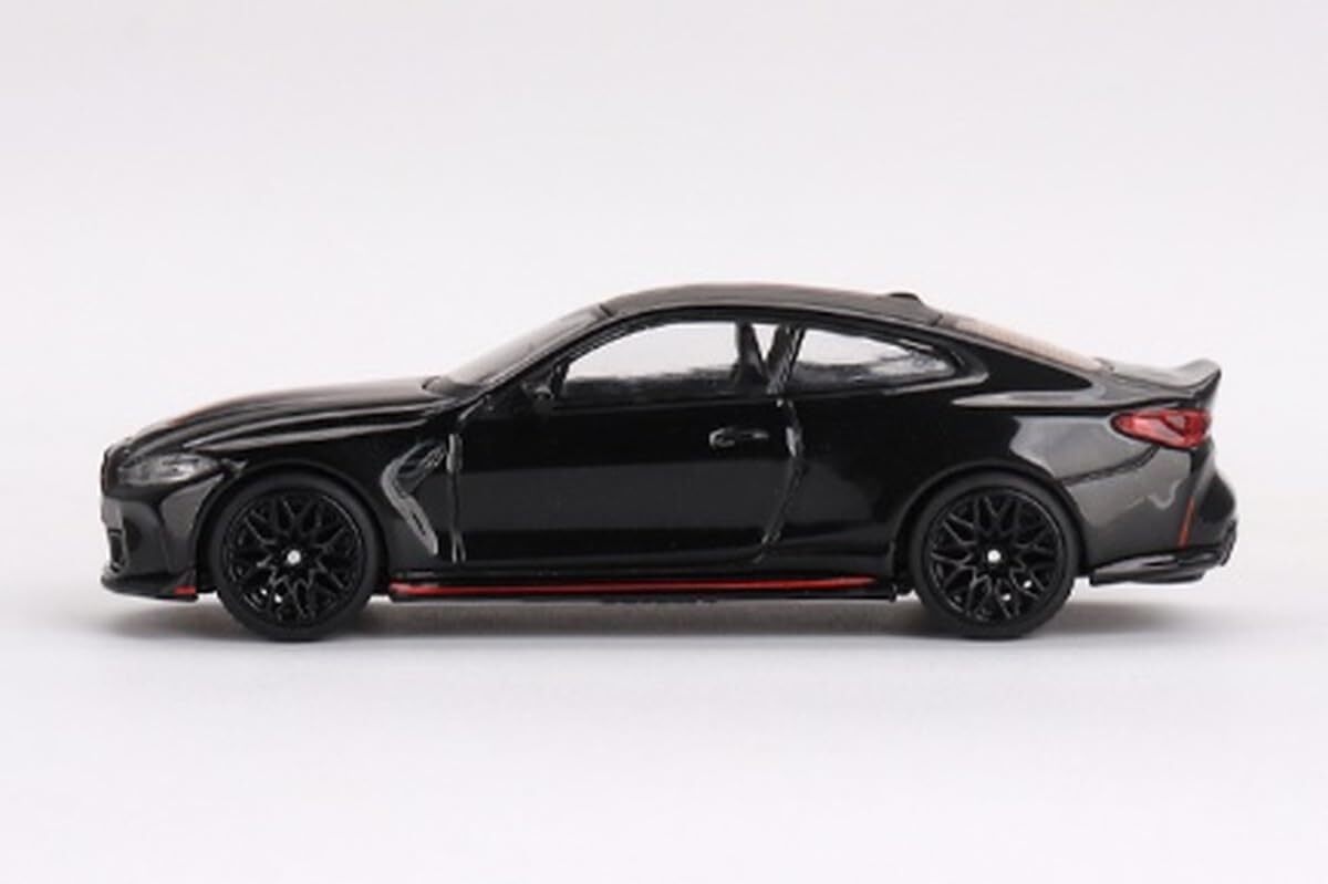 MINI GT 1/64 scale BMW M4 CSL Black Sapphire RHD Diecast Car