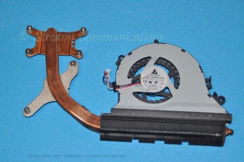 Samsung QX410 Laptop CPU Cooling Fan with Thermal Heatsink Module - Picture 4 of 4
