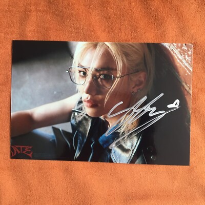 Stray Kids FELIX Felix Photo ATE Autographed Signed K-POP