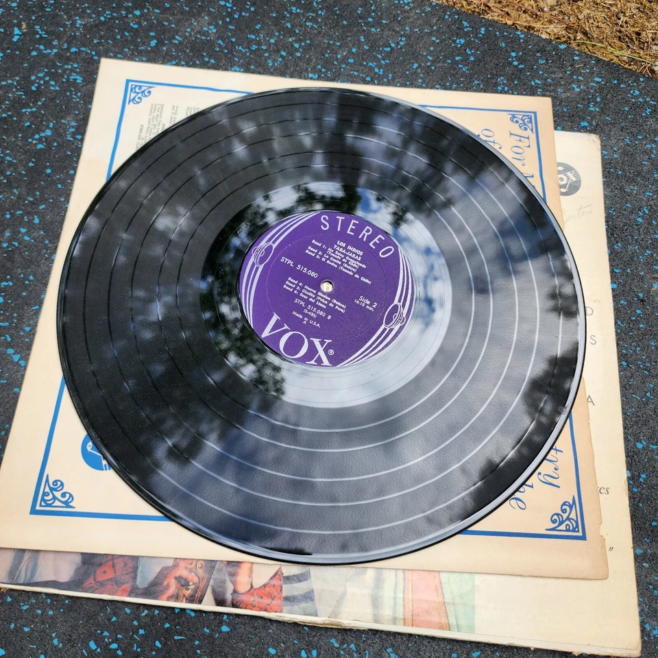 Los Indios TABAJARAS Popular And Folk Songs Of Latin America 12" LP Vinyl Record Foto 4 de 4