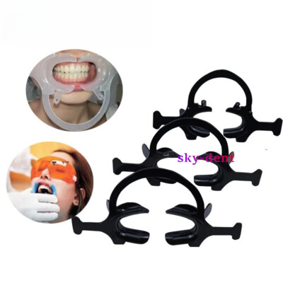 c type lip Dental Orthodontic C Type Transparent Intraoral Lip Cheek Retractor Mouth  Opener