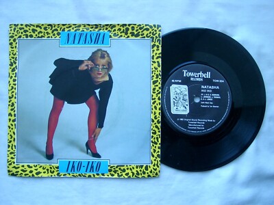 NATASHA - Iko Iko 7'' - TOW 22 - 1982 UK b