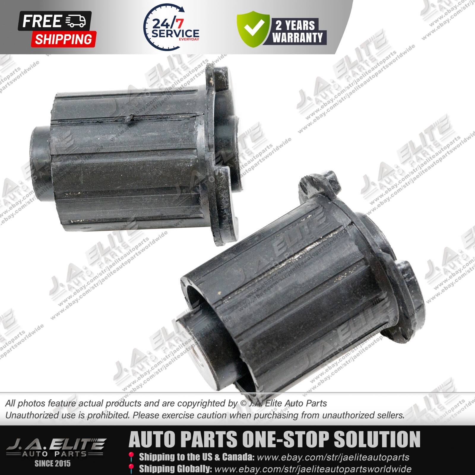 2pcs Front Upper Control Arm Bushing fit Rolls Royce Phantom (2004-2016)