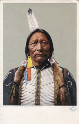 Native Americans, 2, 1903/10,Buckskin Charlie-Ute Sub Chief & Princess Angeline