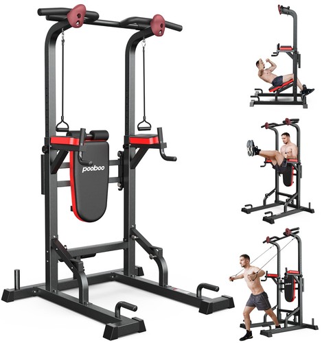 Power Tower Pull up Bar for Home Gym Multi-Function Pull up Bar Stand Dip Bar - Picture 2 of 52