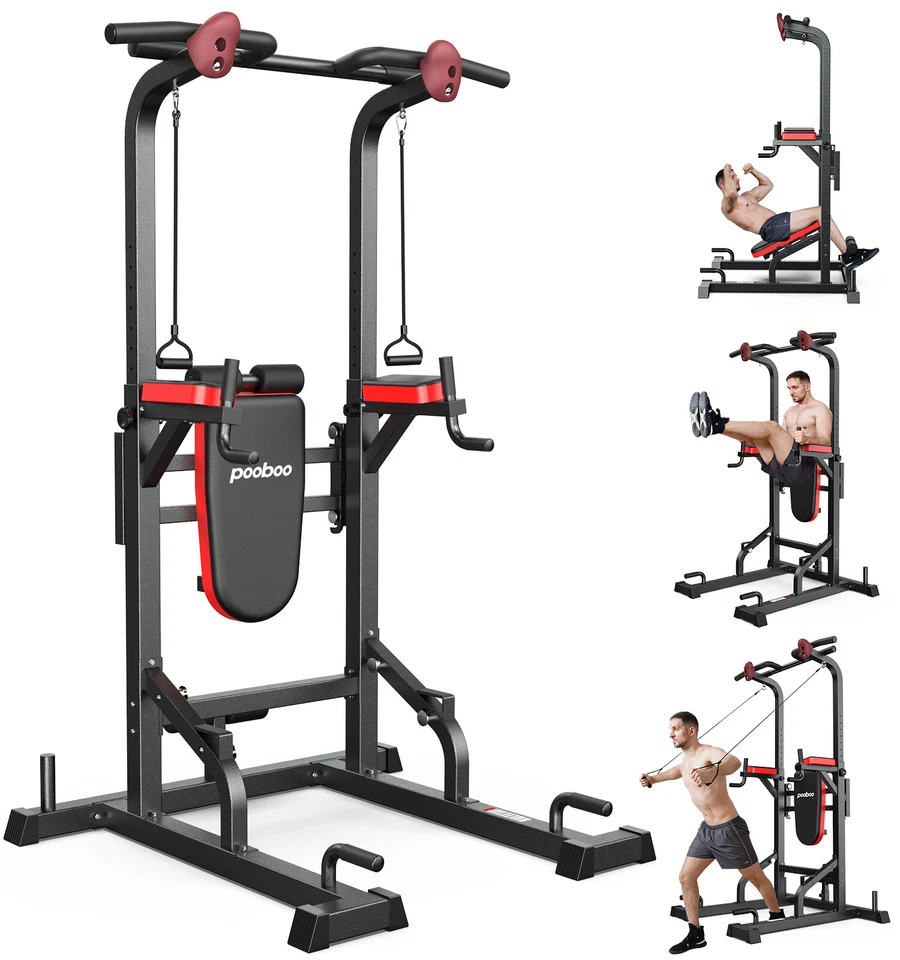 Power Tower Pull up Bar for Home Gym Multi-Function Pull up Bar Stand Dip Bar - Image 2 of 4