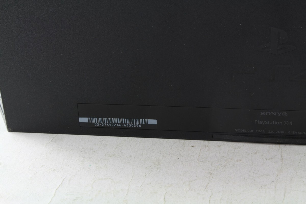 SONY PLAYSTATION (PS4) CUH-1116A 500GB BLACK GAMES CONSOLE - Main Image