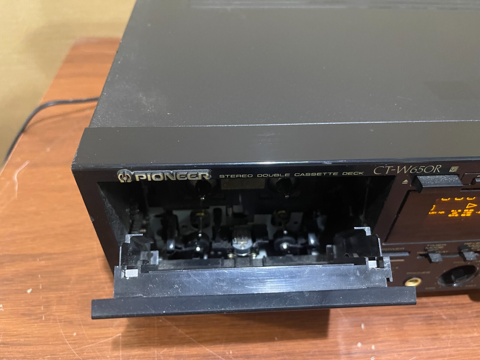 Pioneer CTW650R Stereo Double Cassette Deck eBay