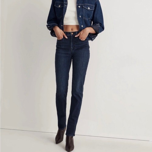 Madewell Hochhaus schmale gerade Roadtripper Herdpfeife Jeans Denim Größe 30
