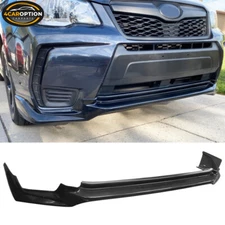 Fits 14-18 Forester XT Premium Touring OE Style Front Bumper Lip Spoiler ABS