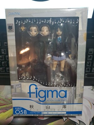 Fig Figma 058 Mio Akiyama Uniform Ver. K-On Movable Figure Max Factory 20100715